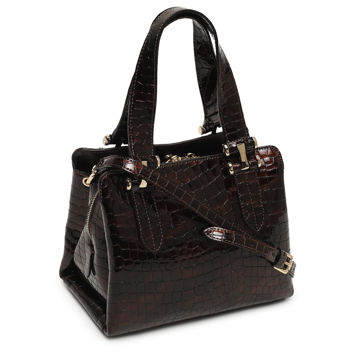 Лакированная сумка Gilda Tonelli Cocco