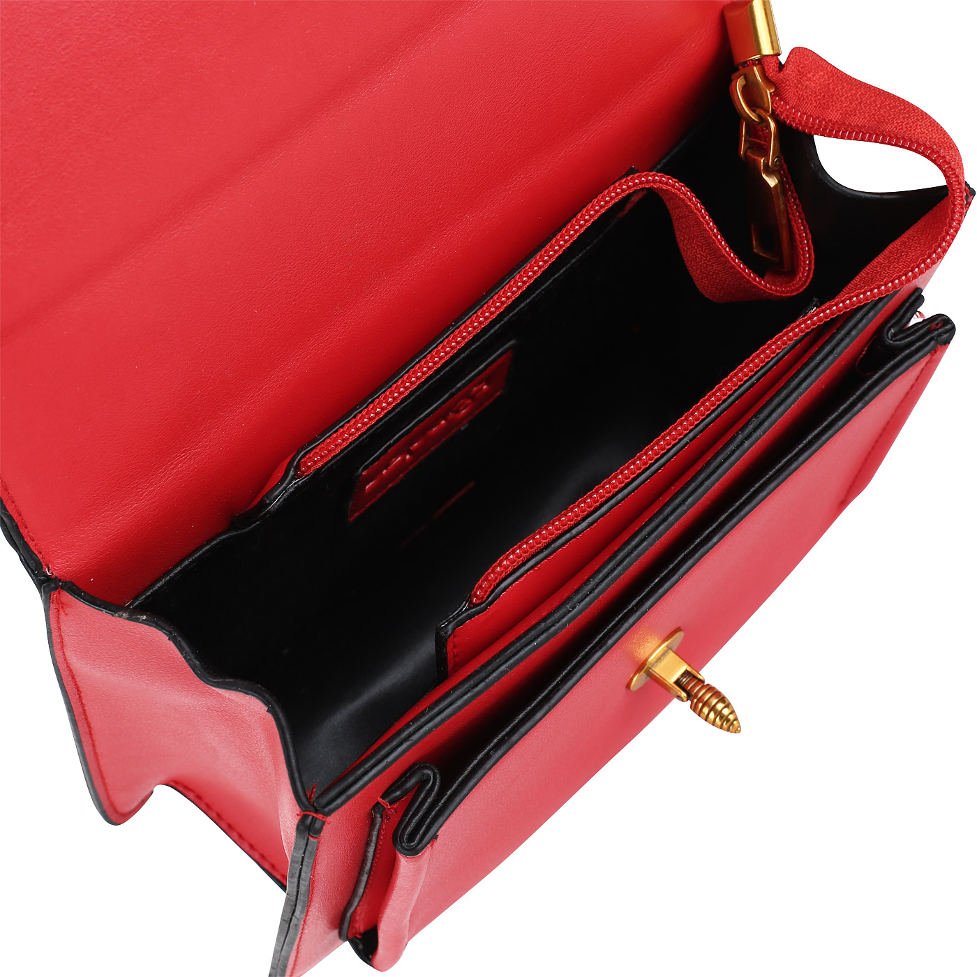Красная стеганая сумочка Dispacci 