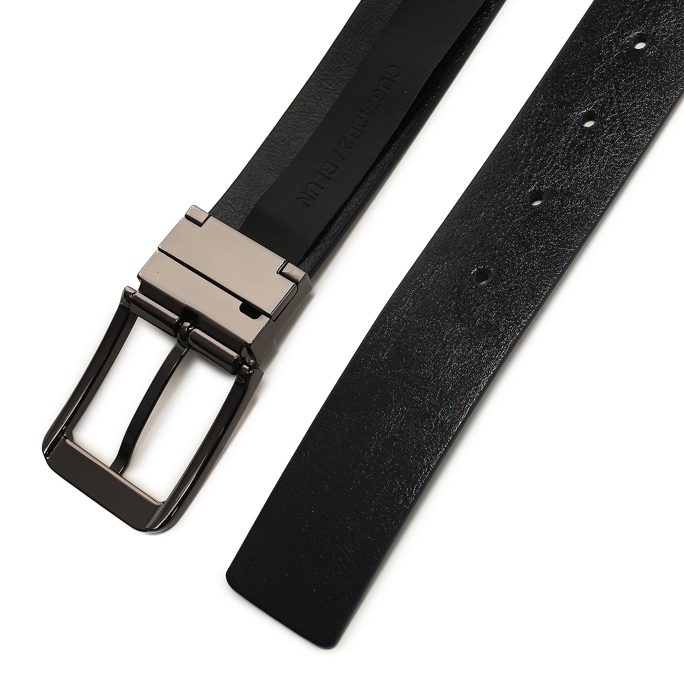 Кожаный ремень Piquadro Blue square