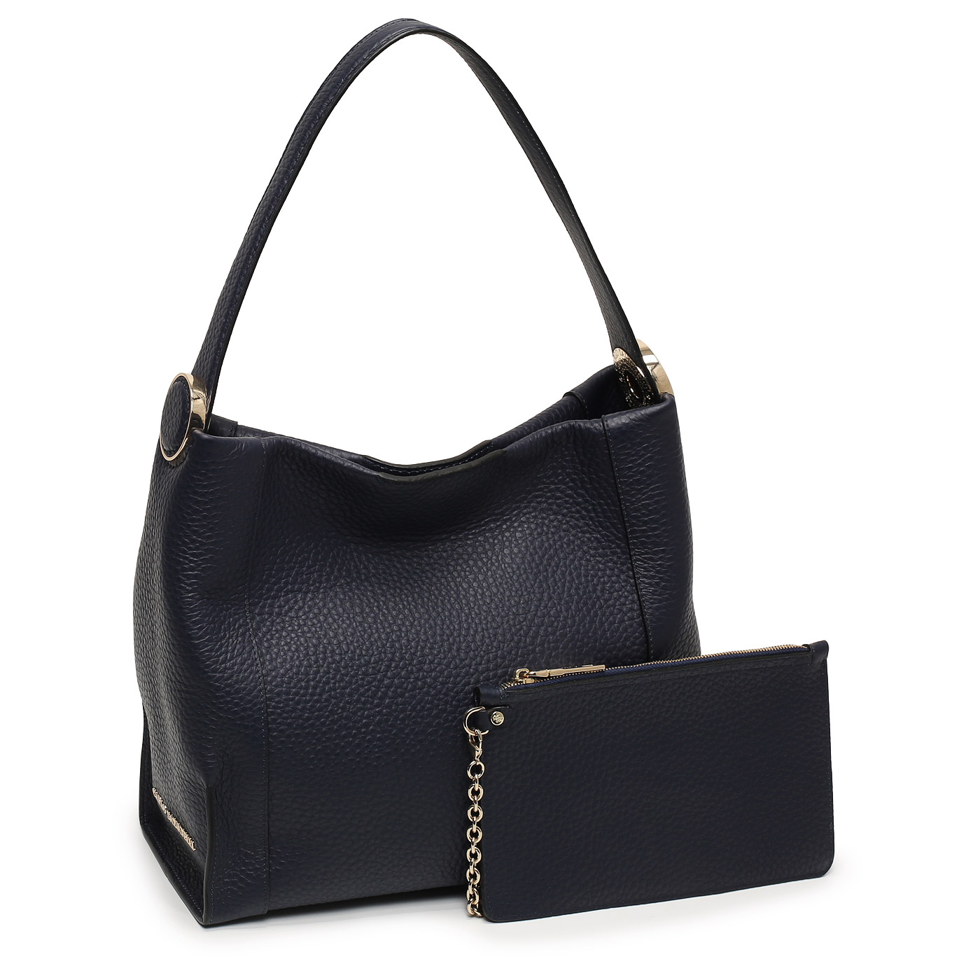 Кожаная сумка Carlo Salvatelli Double