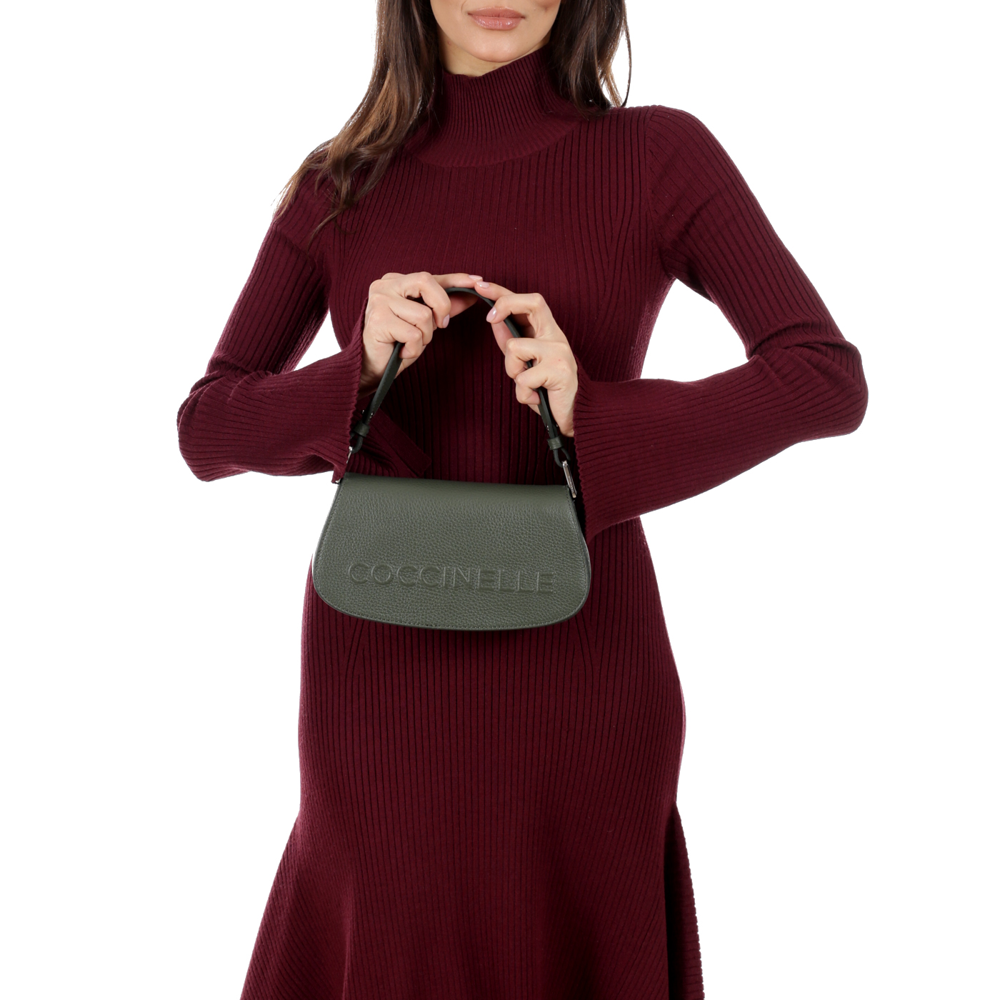 Кожаная сумка Coccinelle CoccinelleMyrtha maxi log