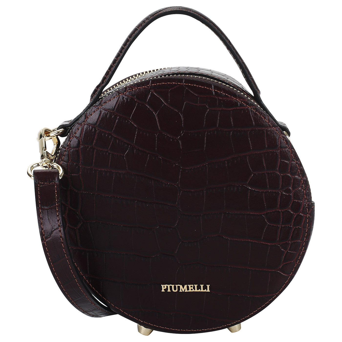 Piumelli Бордовая сумочка