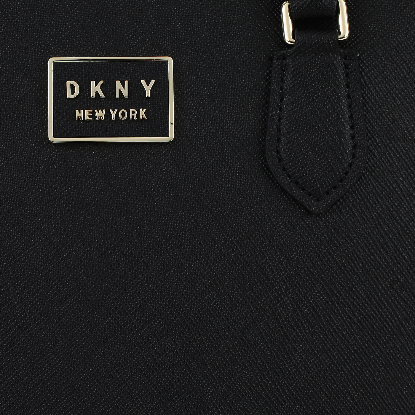 Сафьяновая кожаная сумка DKNY Bianca