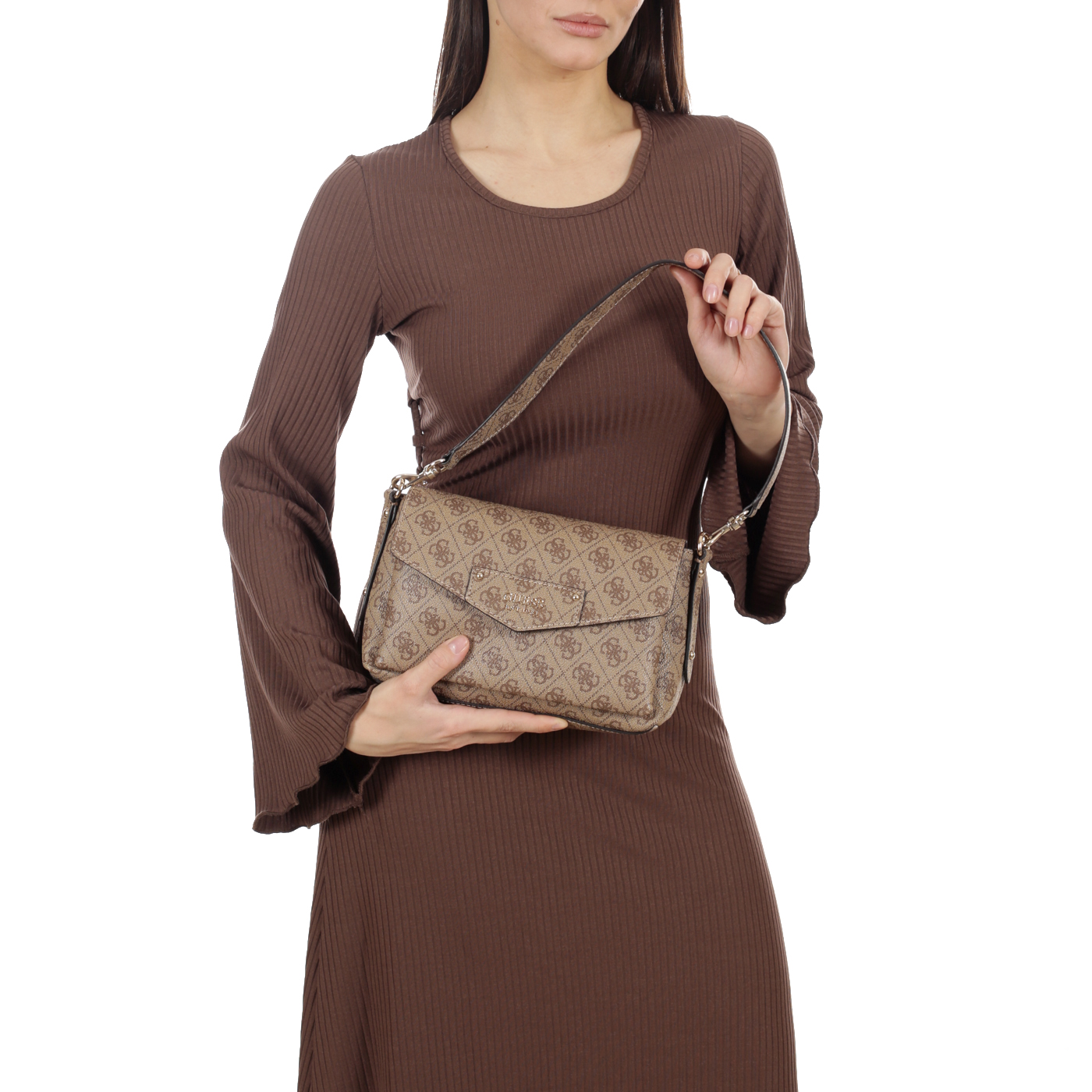 Сумка с ручкой Guess Eco Brenton