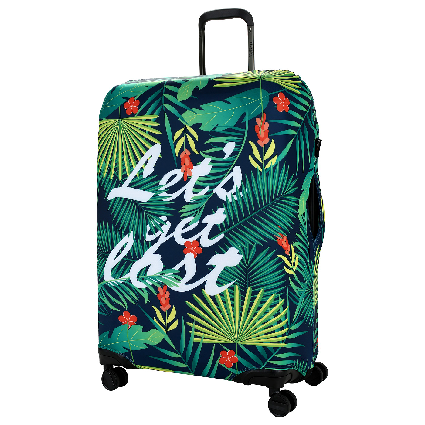 Eberhart Чехол для чемодана с тропическим принтом