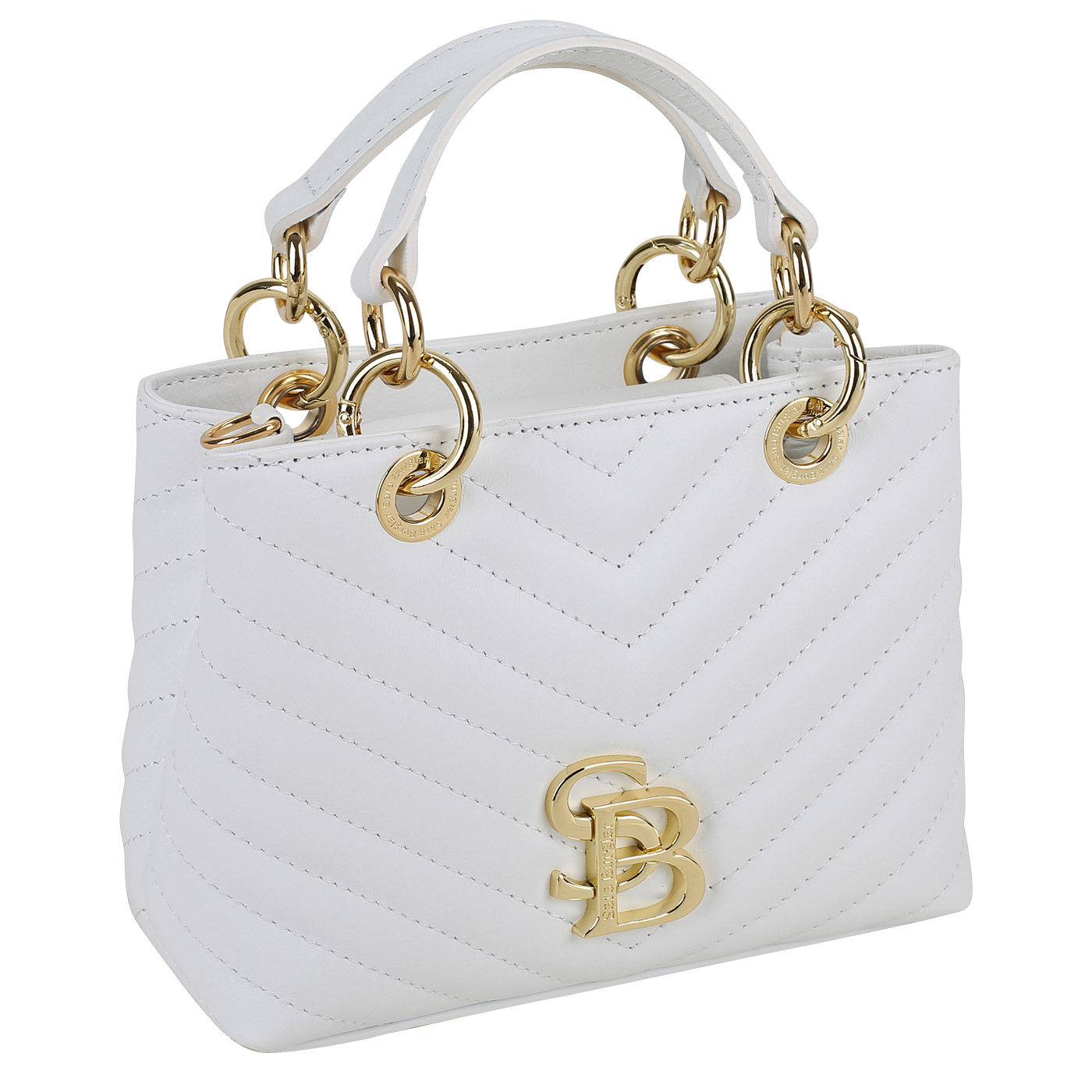 Кожаная сумка Sara Burglar Giola Trapunto