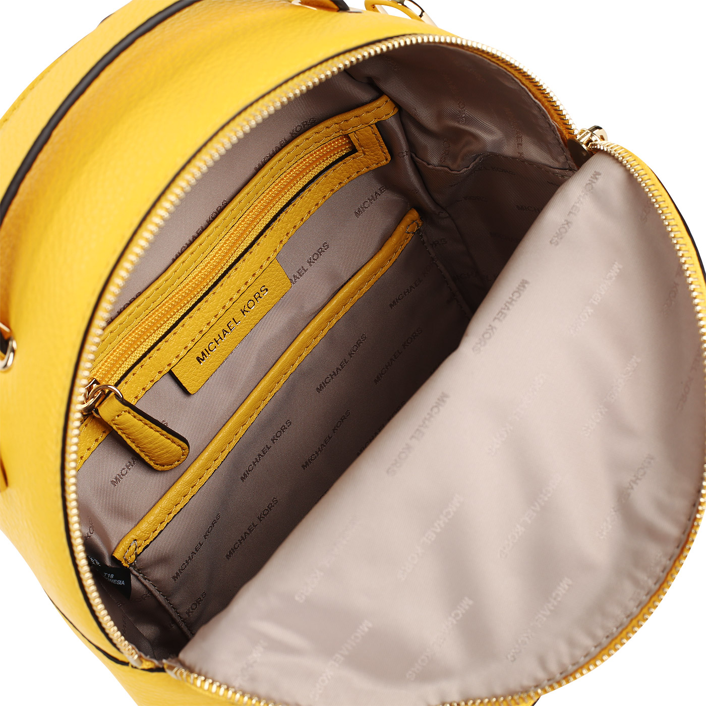 Кожаный рюкзачок с декором Michael Kors Jessa