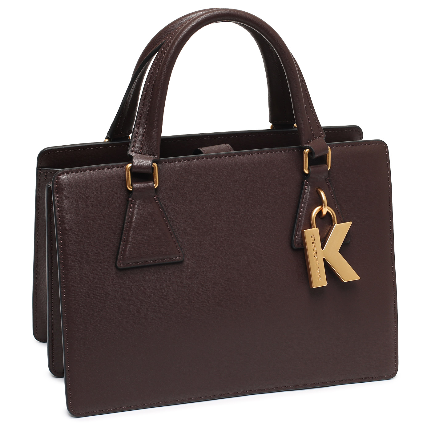 Кожаная сумка Karl Lagerfeld Lock
