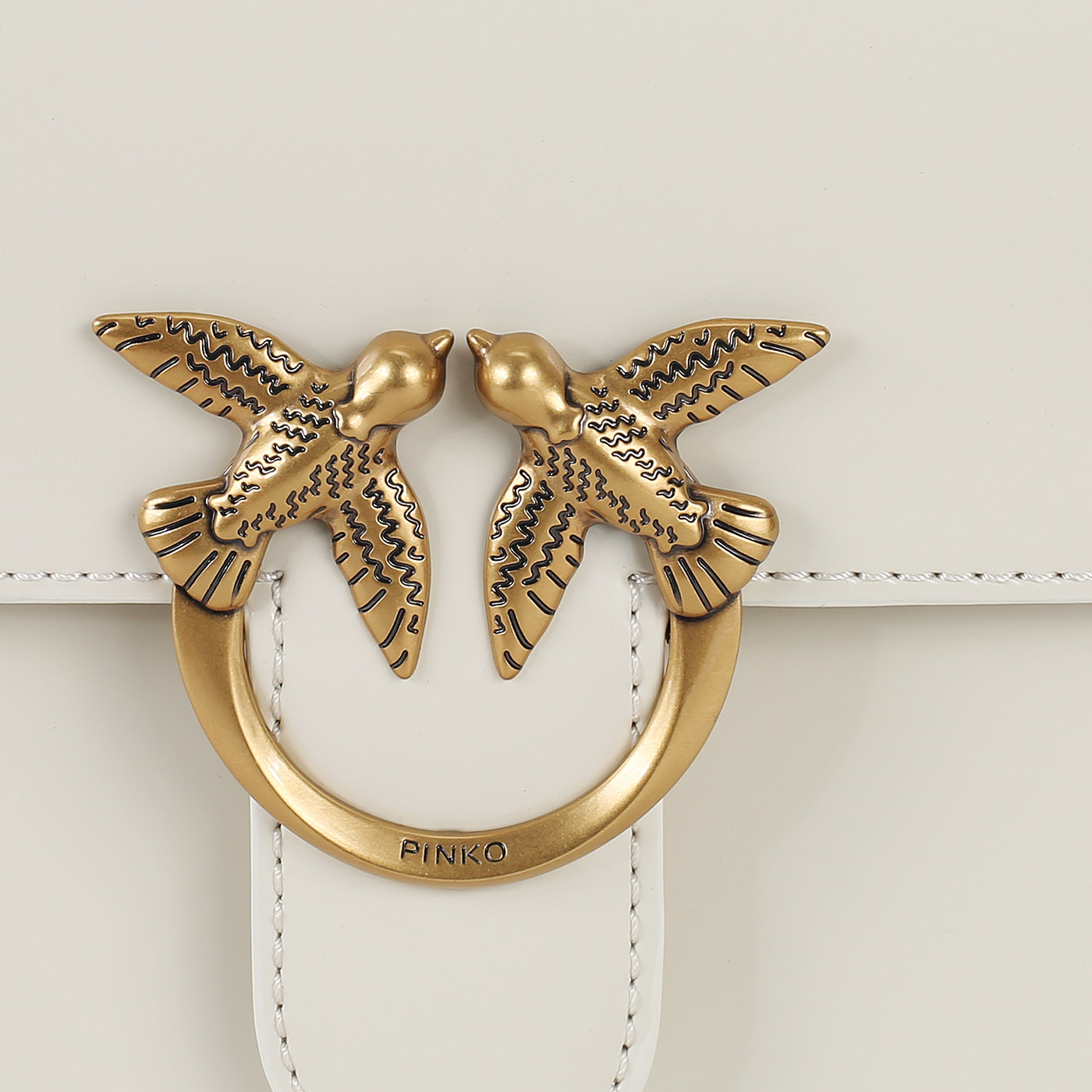 Кожаная сумка Pinko Love One