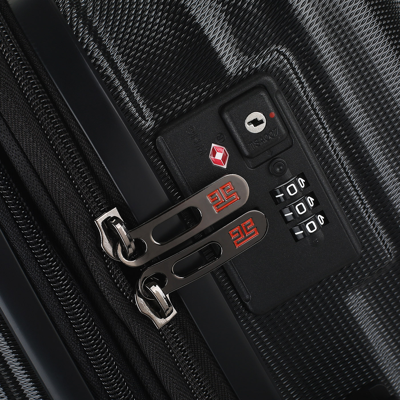 Чемодан средний M из поликарбоната с кодовым замком Eberhart Lotus