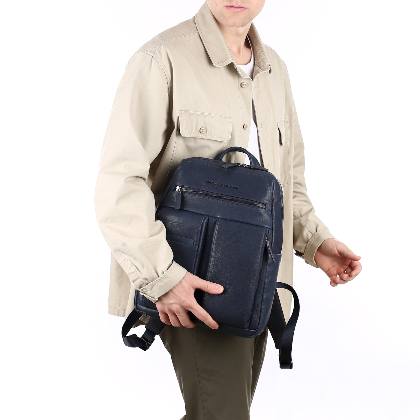 Кожаный рюкзак Piquadro Paavo