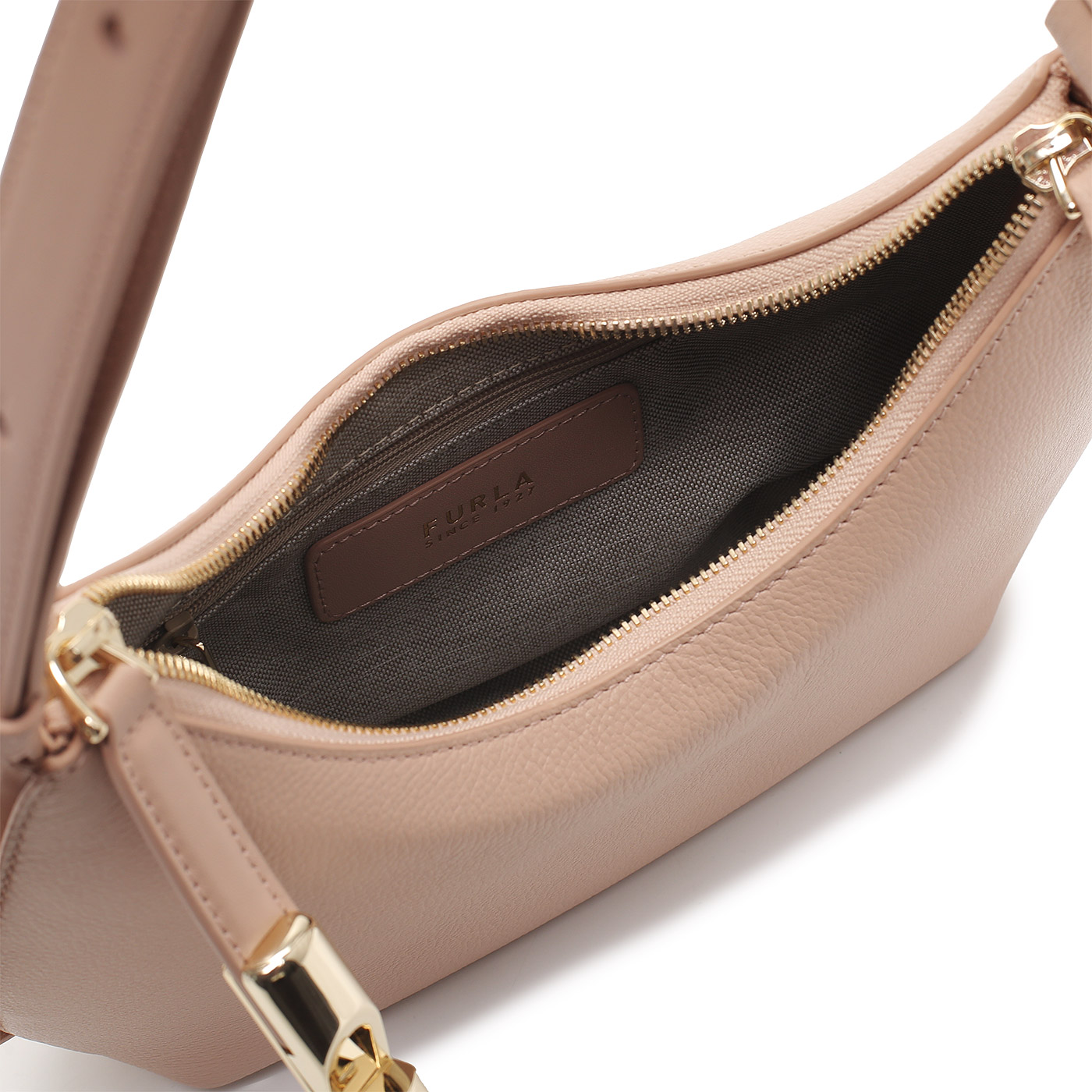 Кожаная сумка Furla Goccia