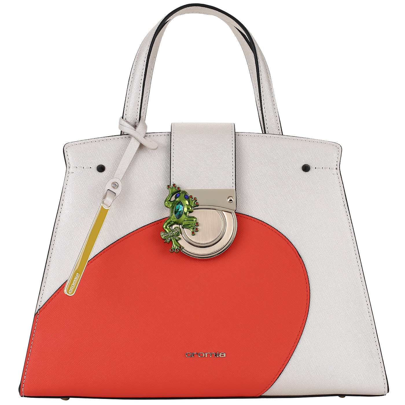 Cromia Женская сумка из разноцветного сафьяна