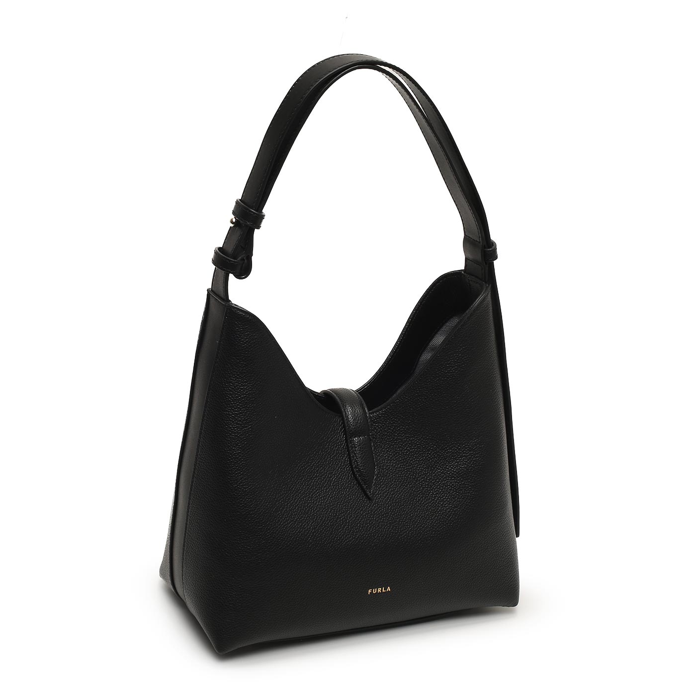 Кожаная сумка Furla Goccia