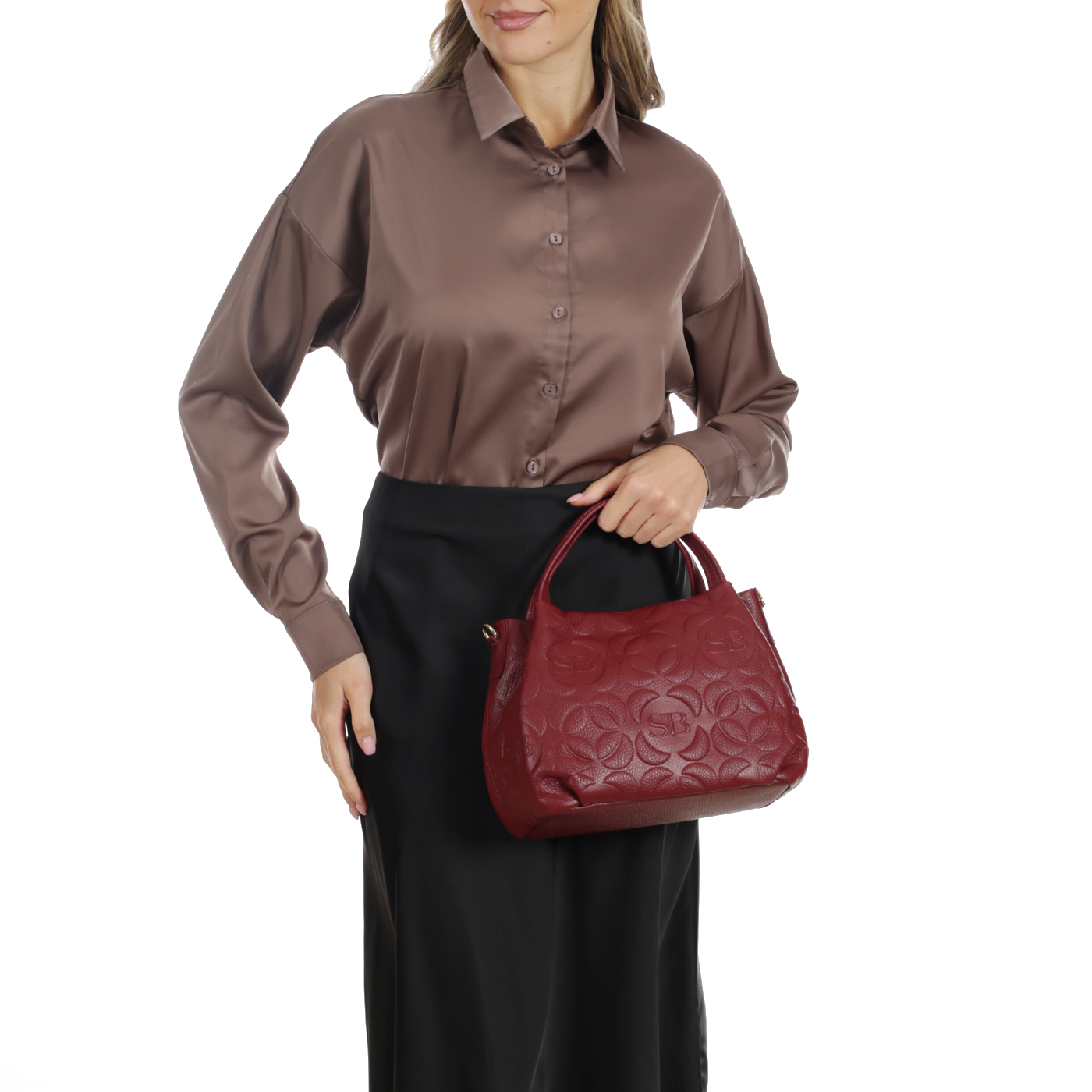 Кожаная сумка Sara Burglar Stella Chic