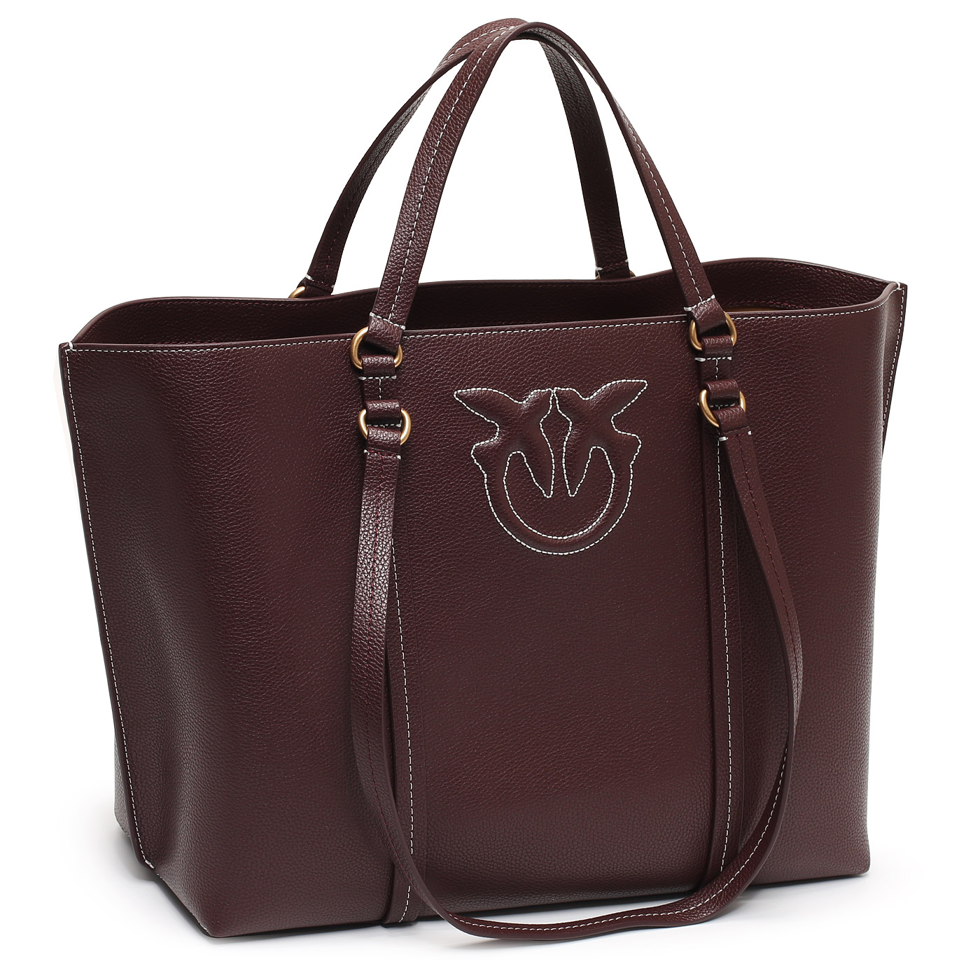 Кожаная сумка Pinko Miranda