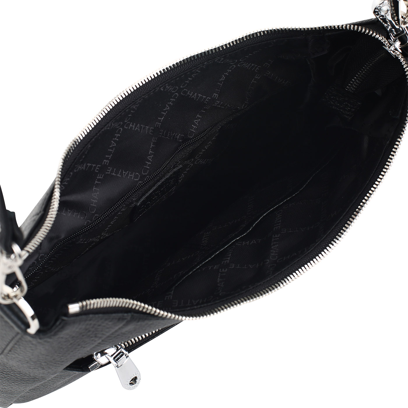 Кожаная сумка на молнии Chatte Lion