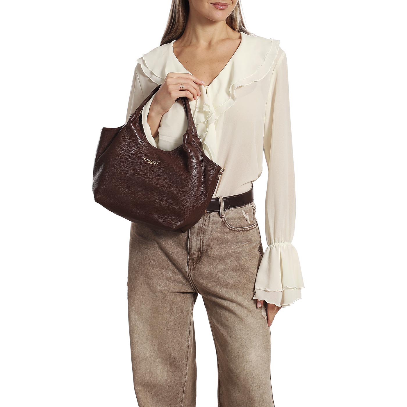 Кожаная сумка Piumelli Viki S