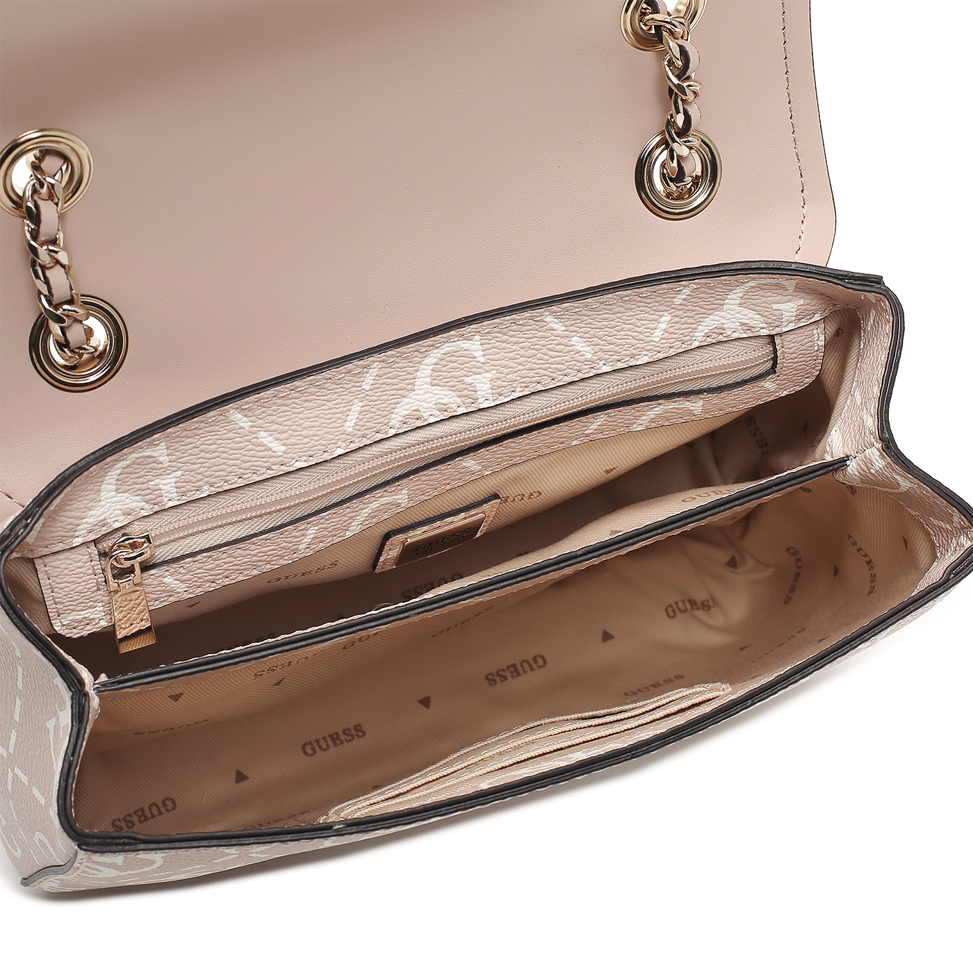 Сумка через плечо с цепочкой Guess Izzy