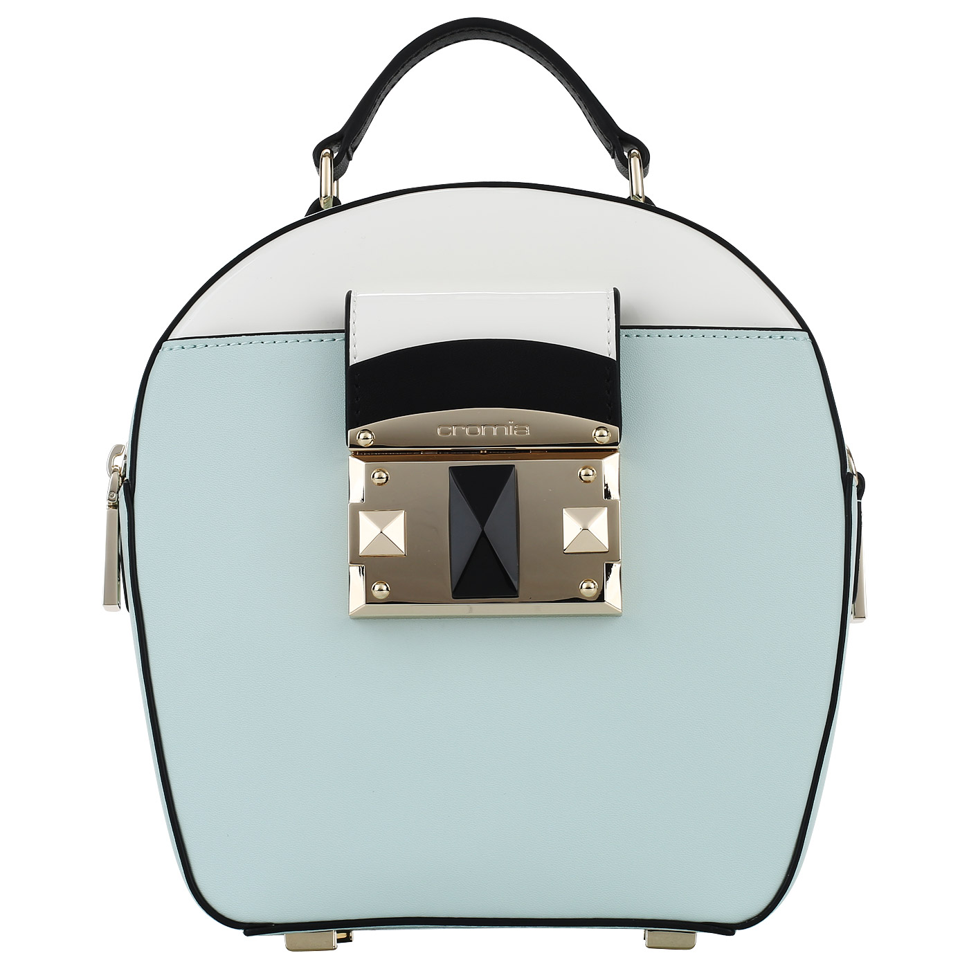 Cromia Кожаная сумка с лаком