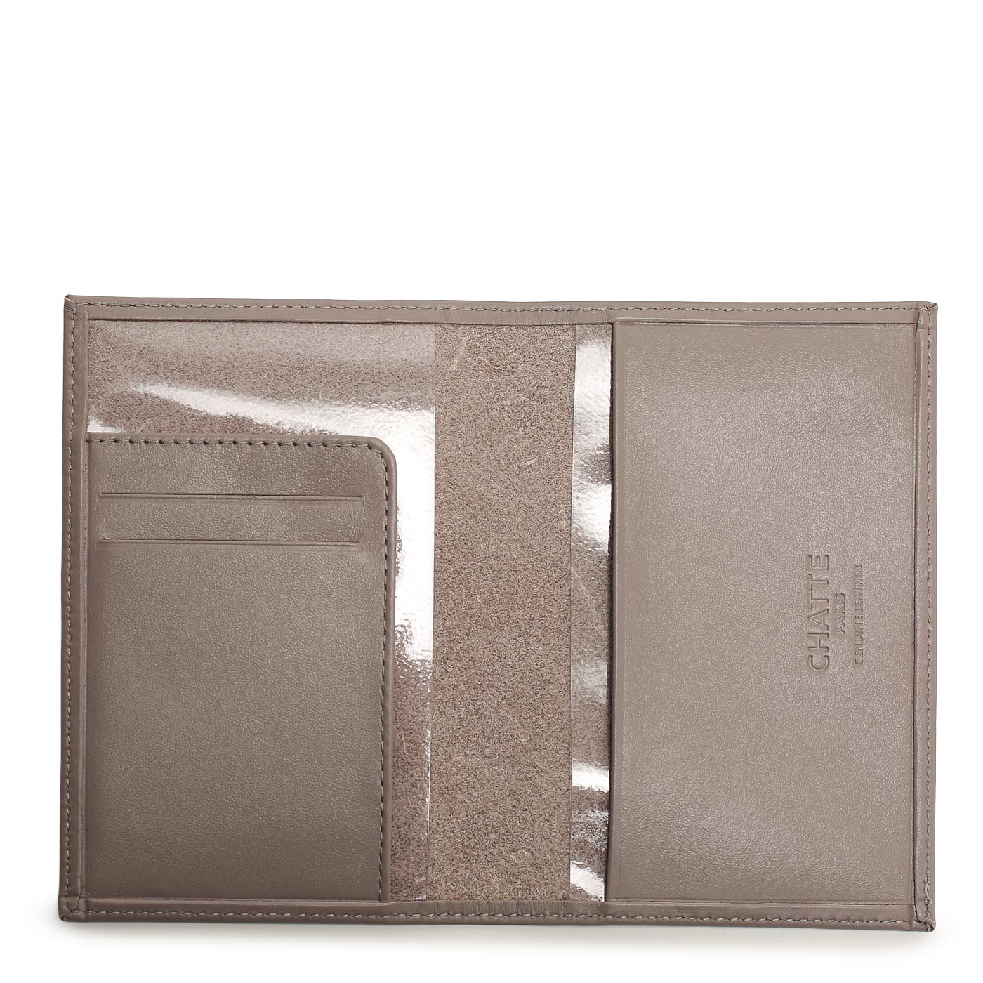 Кожаная обложка для паспорта Chatte Lion