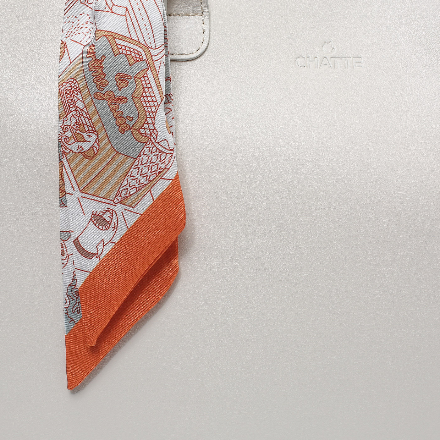 Кожаная сумка Chatte Marseille