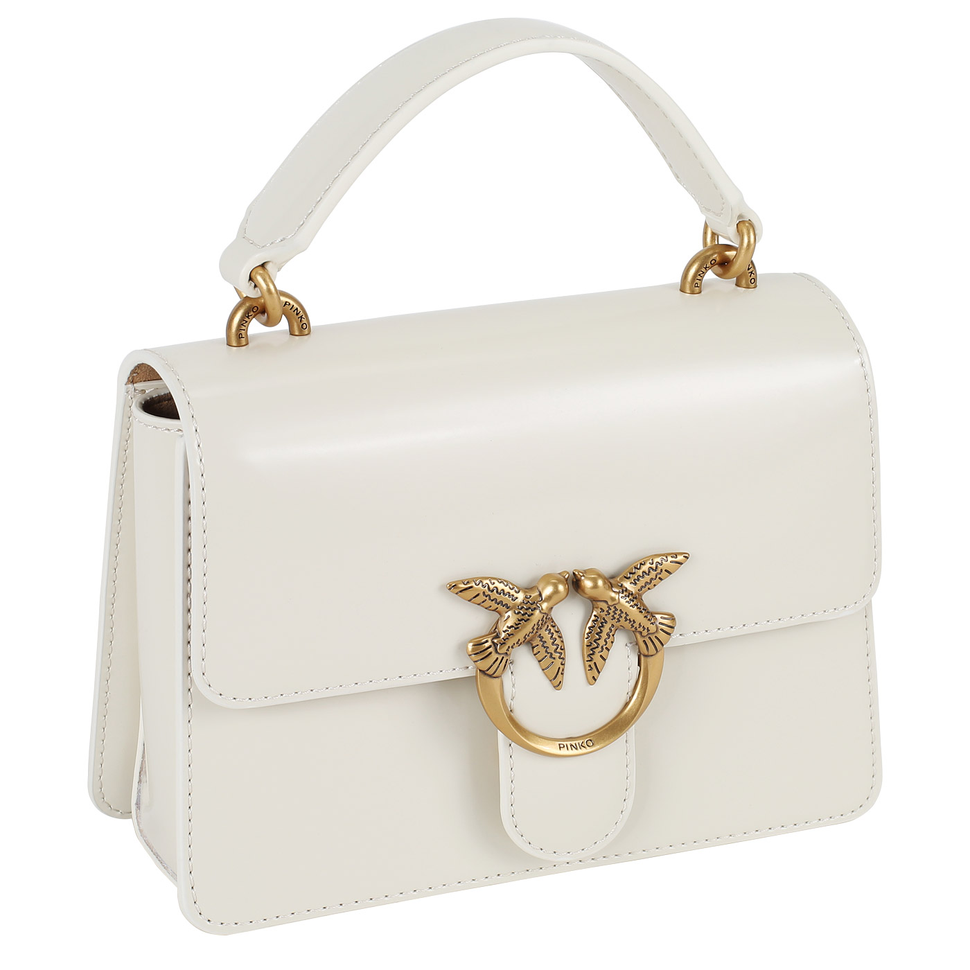 Кожаная сумка Pinko Love One