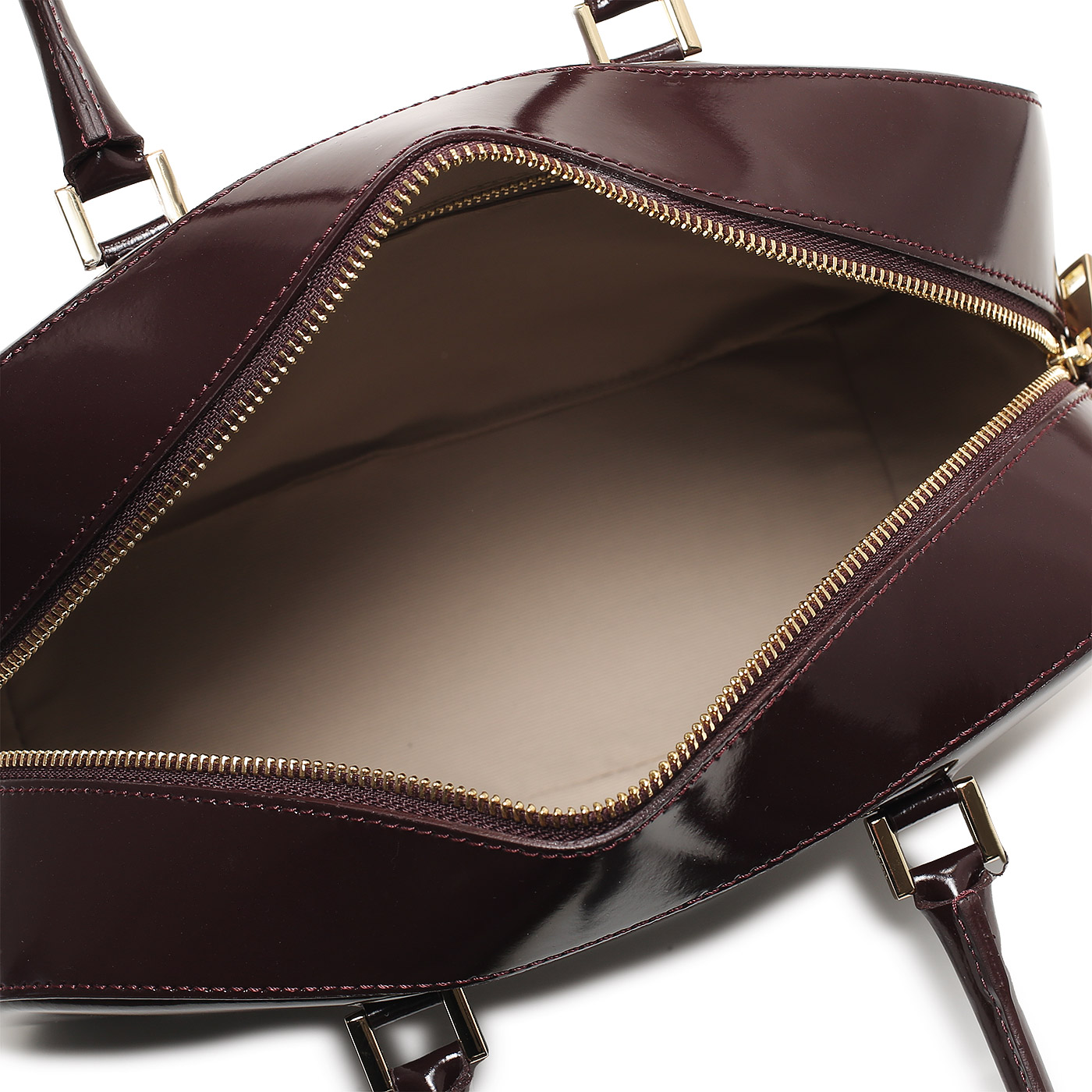 Глянцевая сумка Christian Villa Vitello Specchio