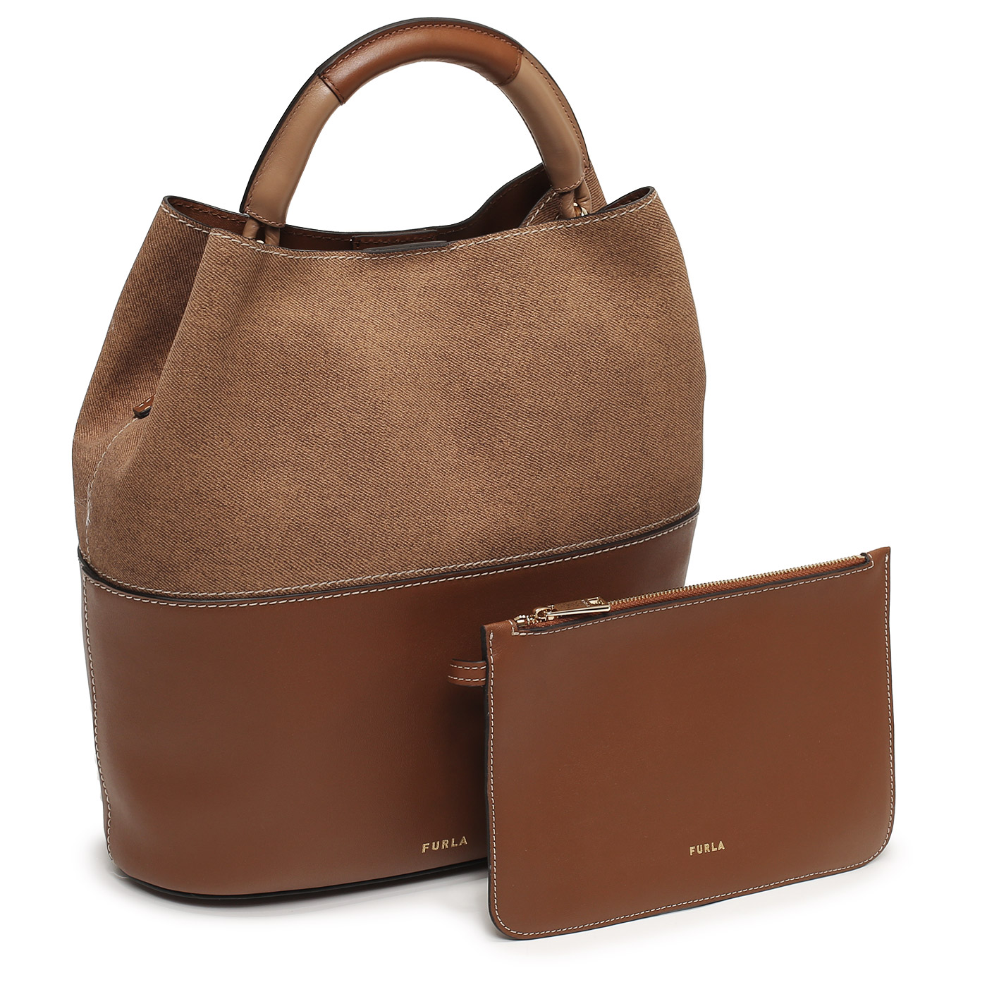 Кожаная сумка Furla Sfera