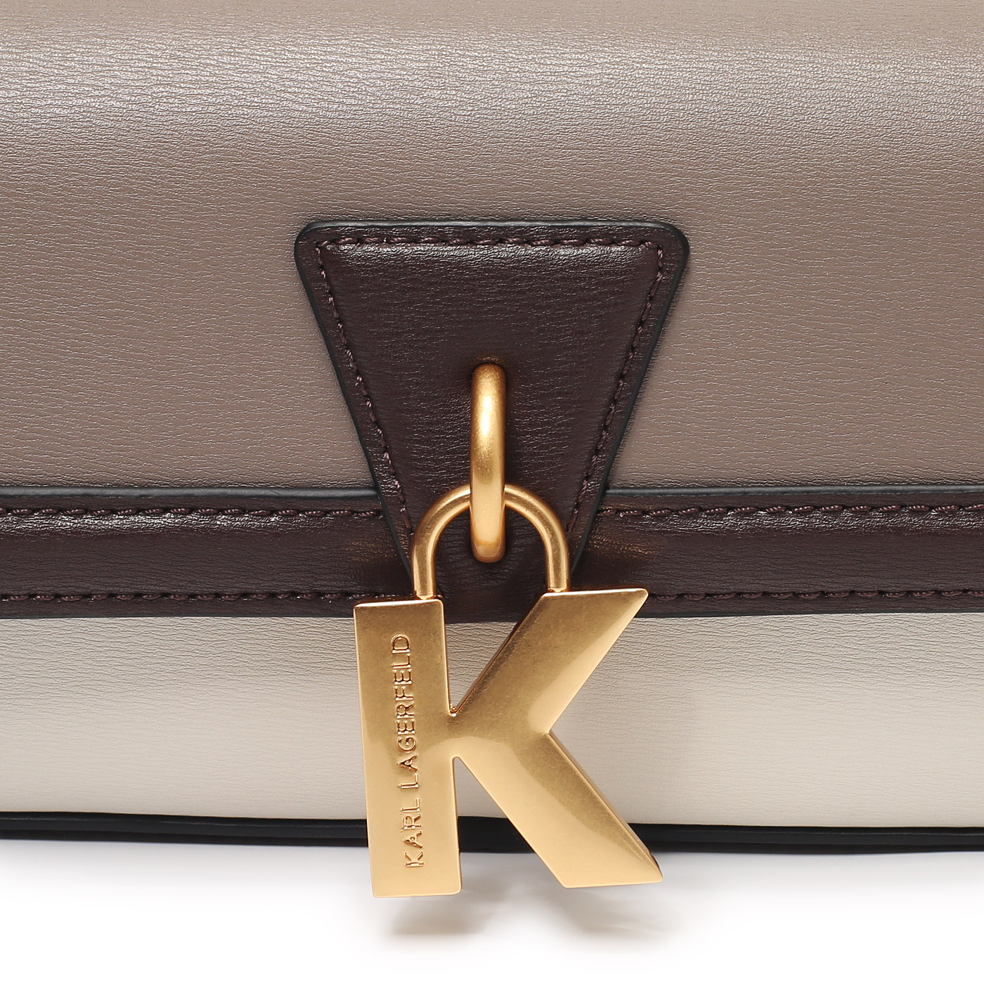 Кожаная сумка Karl Lagerfeld Lock