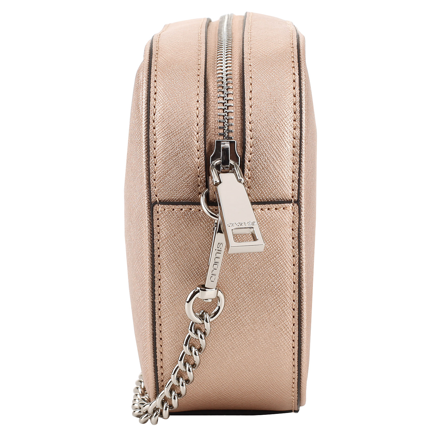 Сафьяновая сумочка на ремешке с цепочкой Cromia Perla