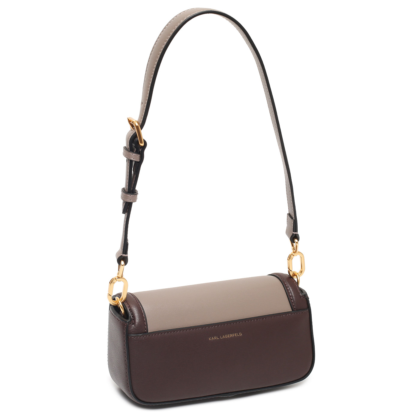 Кожаная сумка Karl Lagerfeld Lock