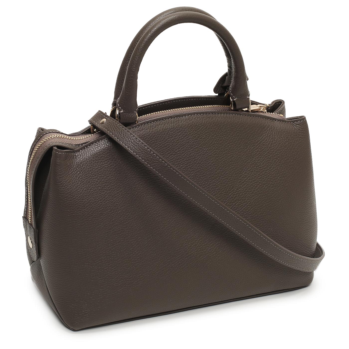 Кожаная сумка Aurelli Saffiano