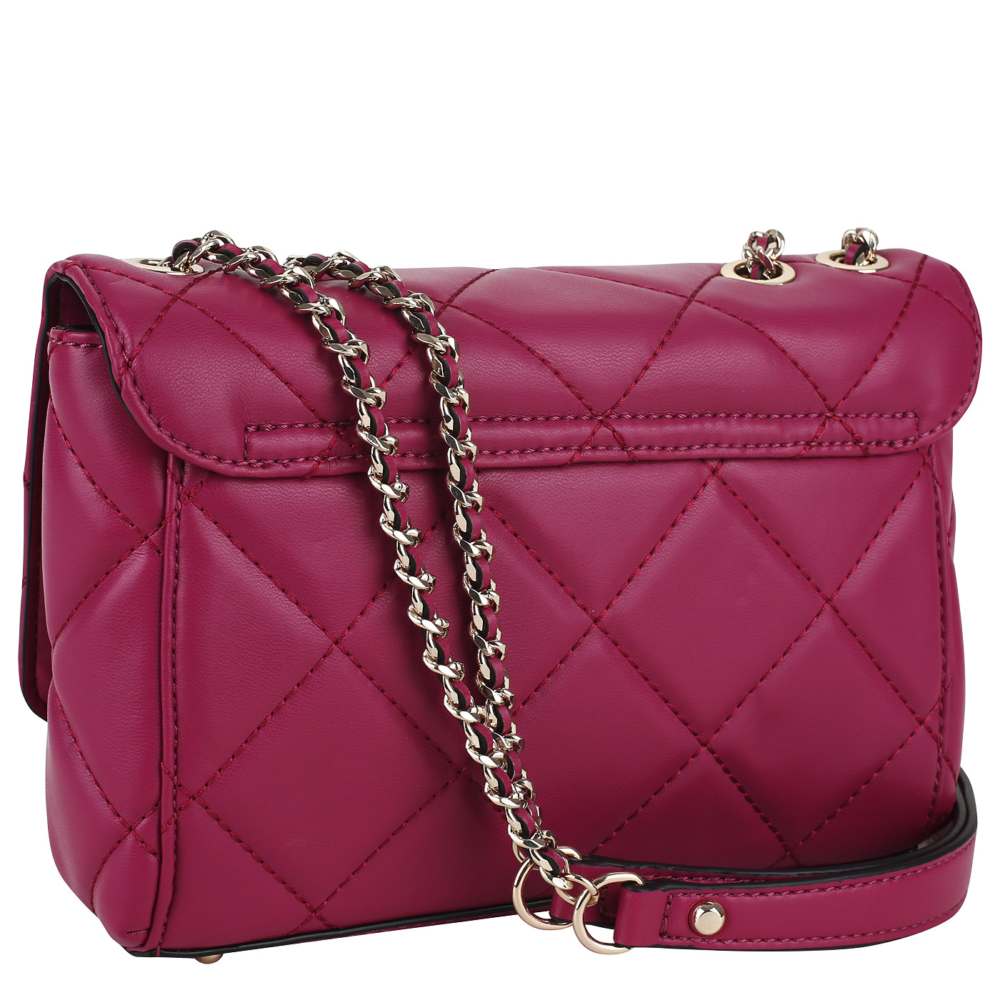 Стеганая сумка с цепочкой Guess Cessily