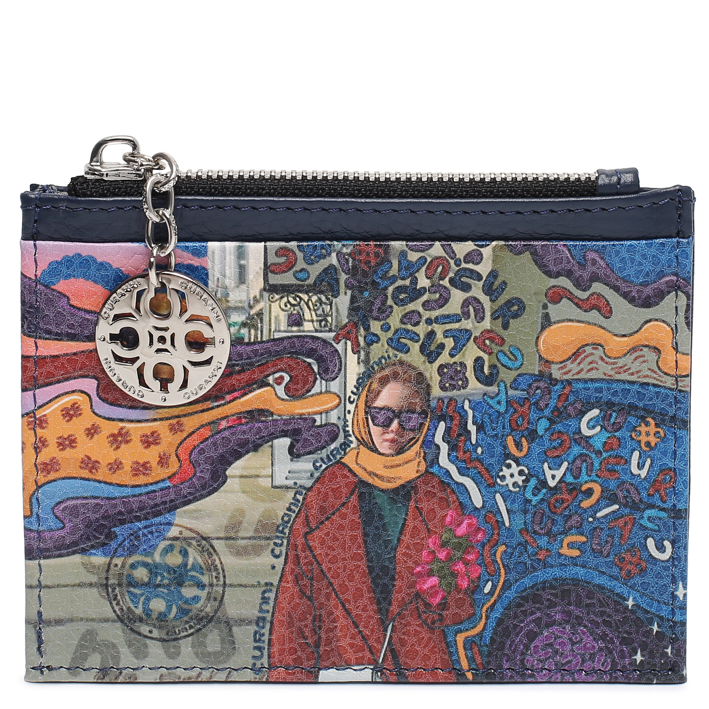 Curanni Визитница с принтом