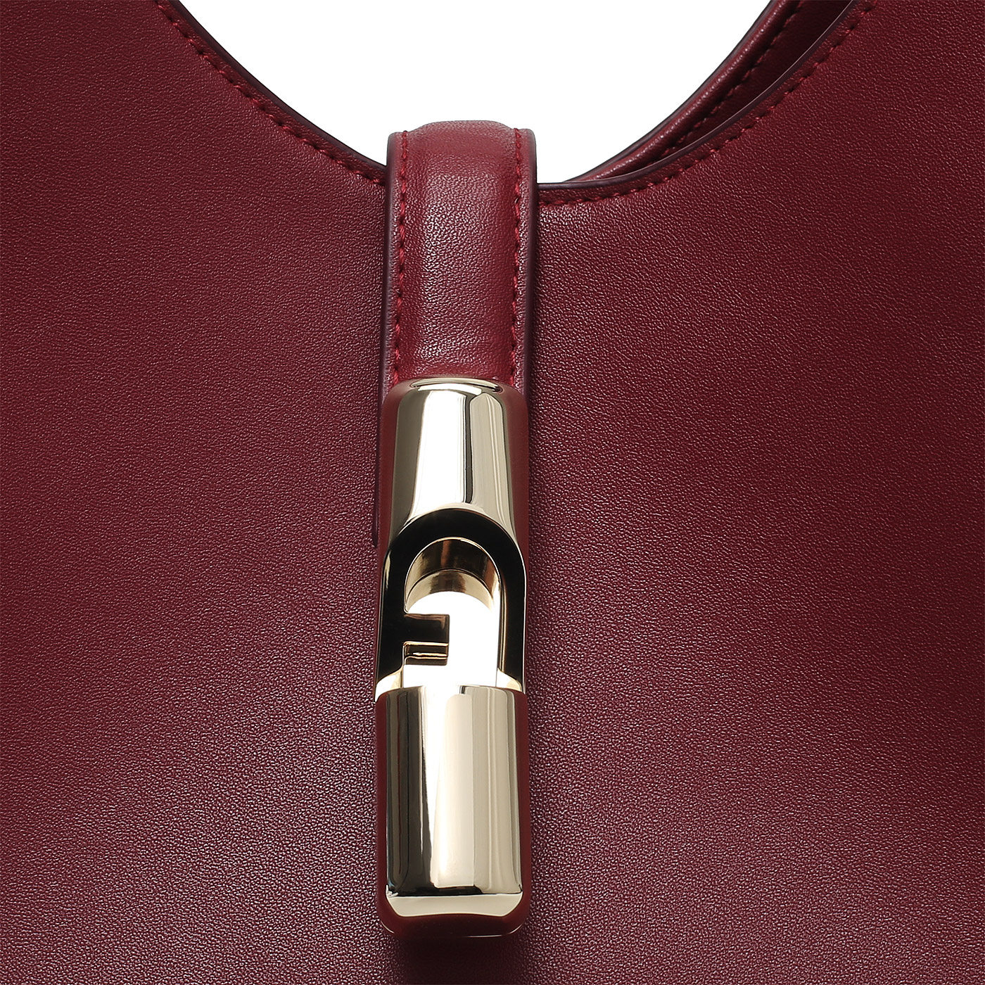 Кожаная сумка Furla Goccia