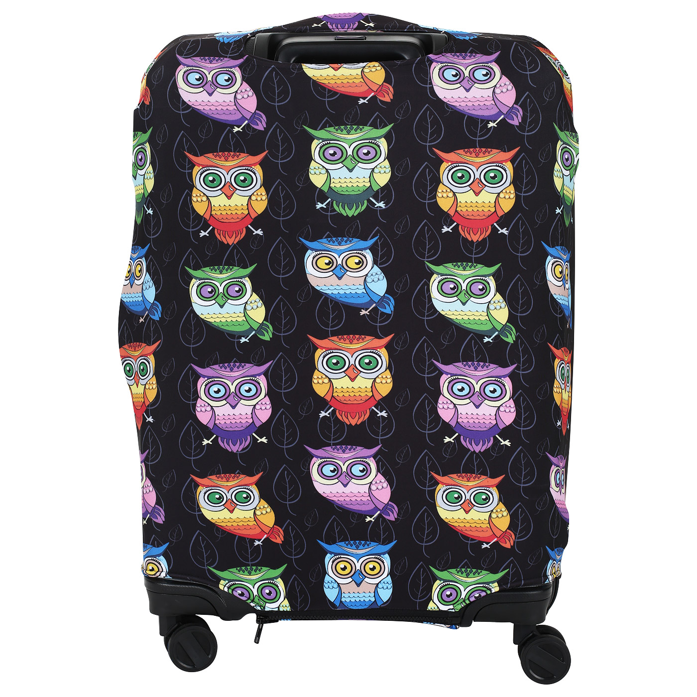 Влагостойкий чехол для чемодана с принтом Chatte Night Owls