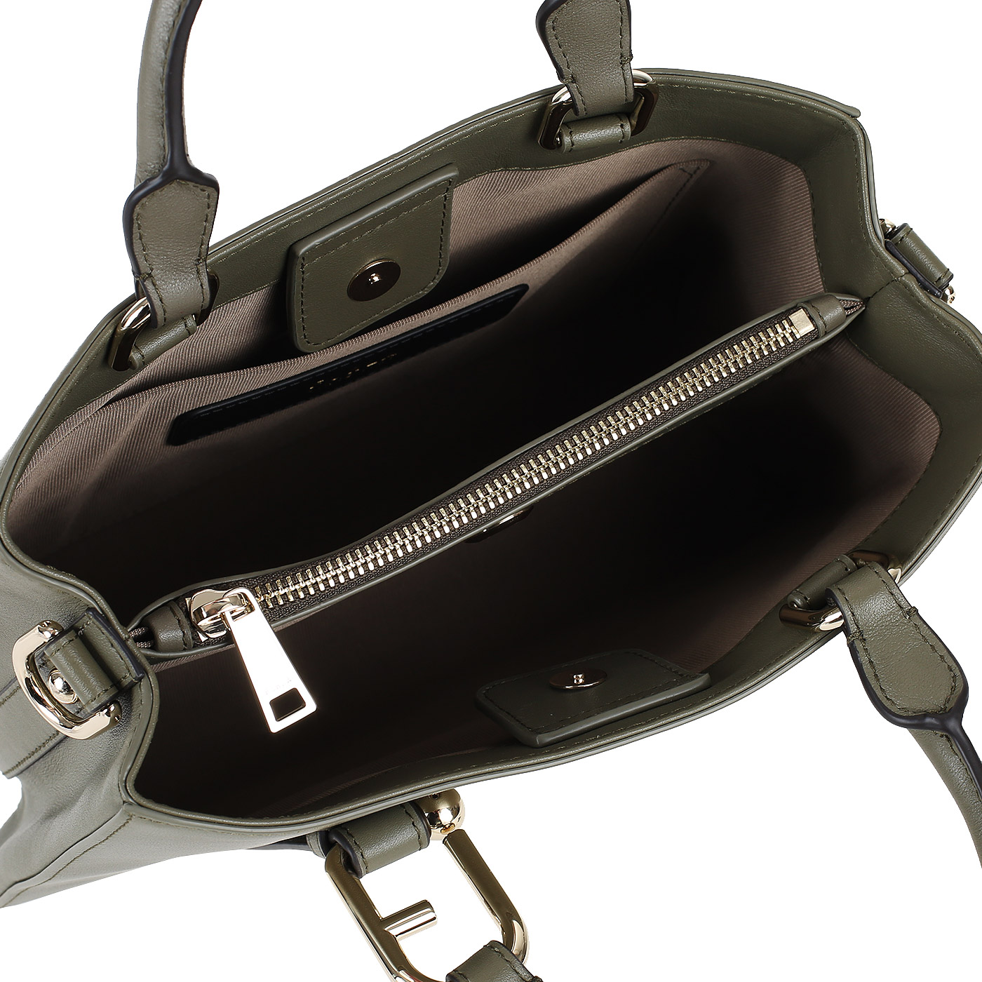 Кожаная сумка Furla Nuvola
