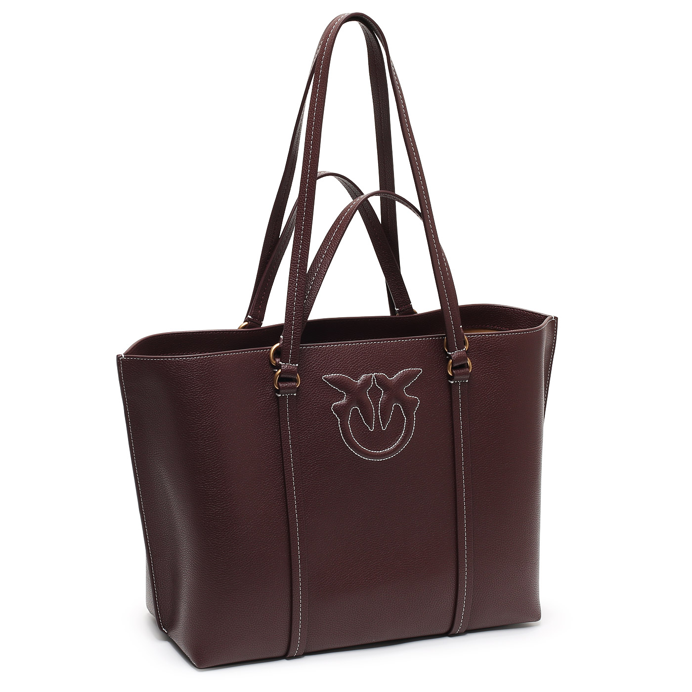 Кожаная сумка Pinko Miranda