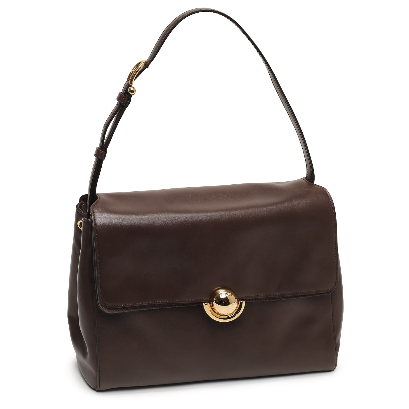 Кожаная сумка Furla Domus