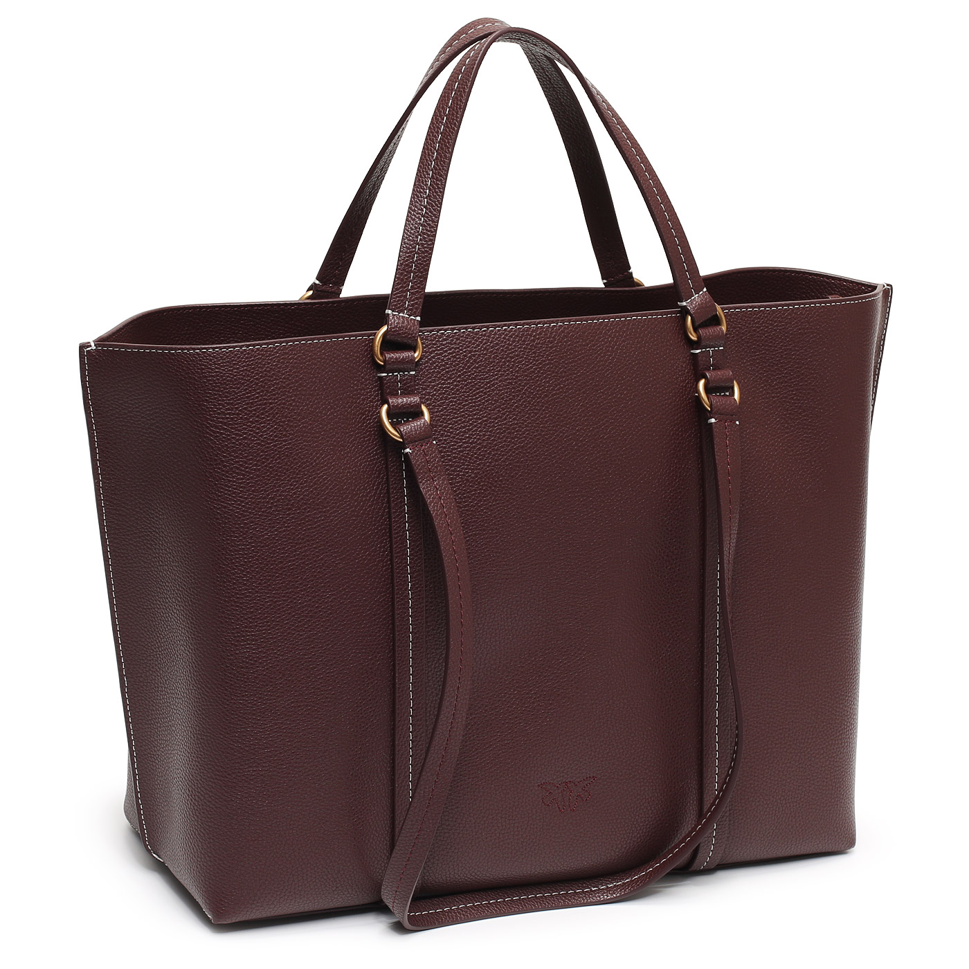 Кожаная сумка Pinko Miranda